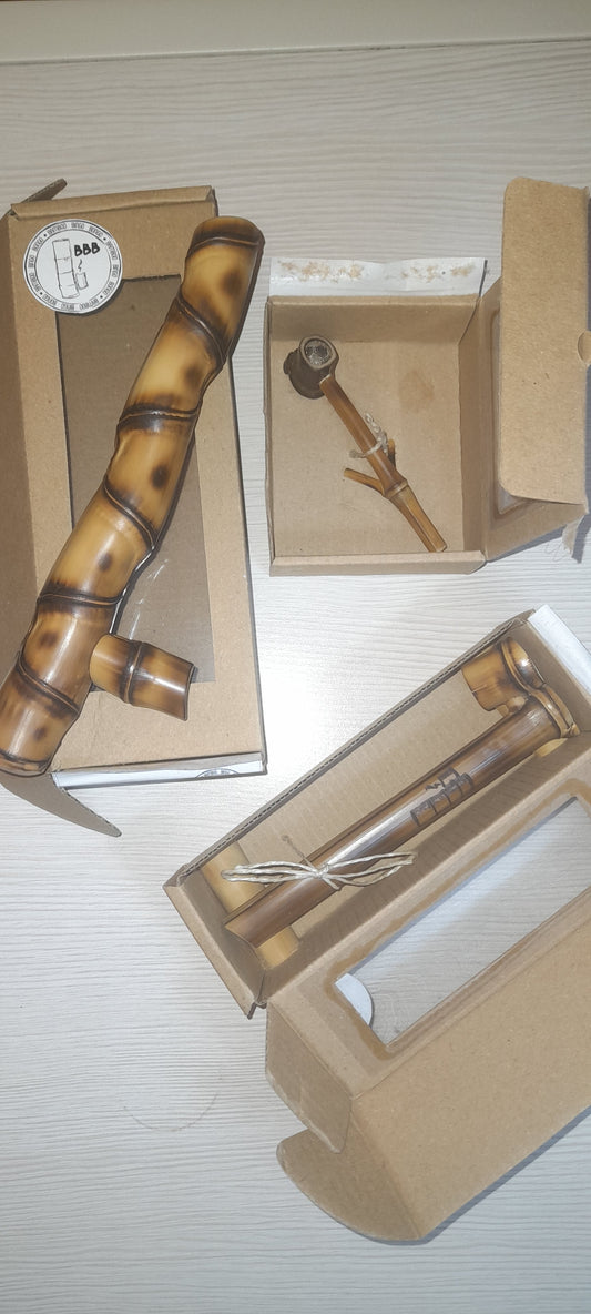 BBB™ SHAMAN – Handmade Bamboo Smoking Pipe | Connection to Nature, Power of Ritual