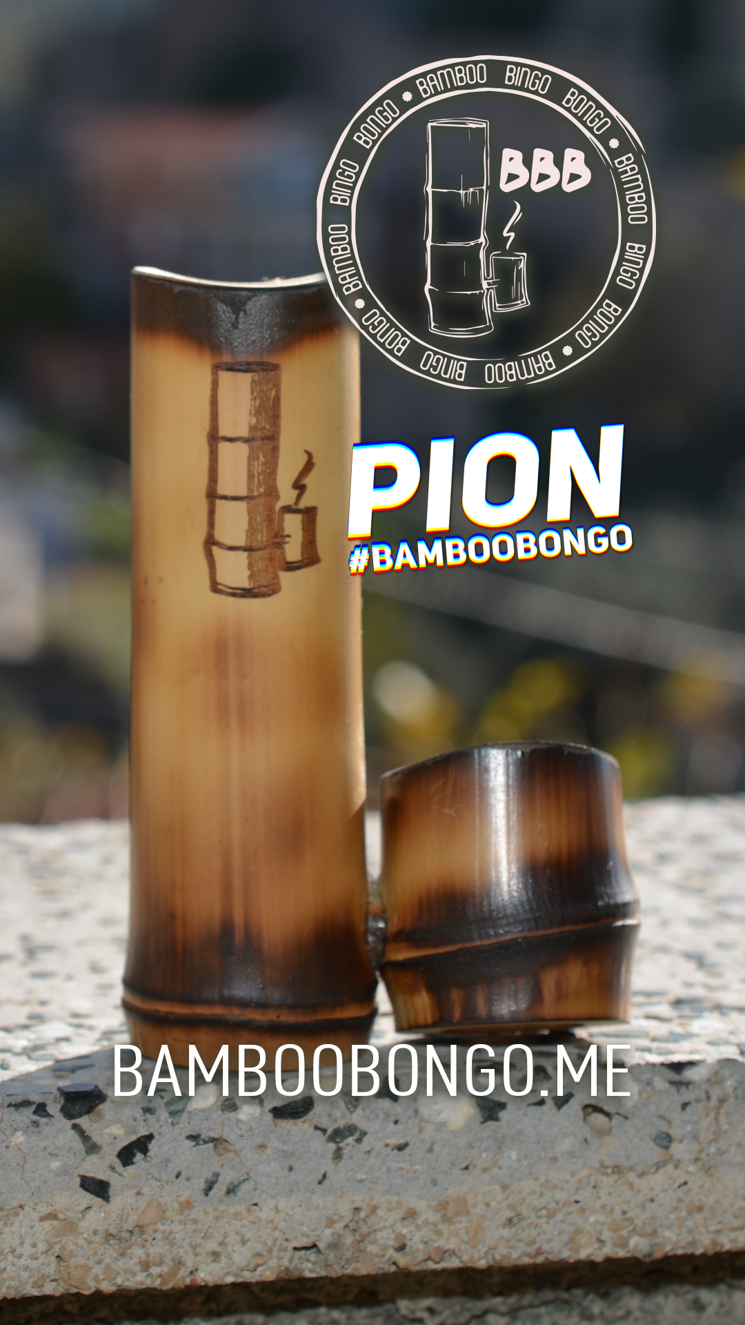 BBB™ PION – Handmade Bamboo Smoking Pipe | Precision. Balance. Style.