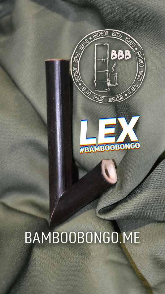 BBB™ LEX – Handmade Bamboo Smoking Pipe | Minimalist Eco Pipe