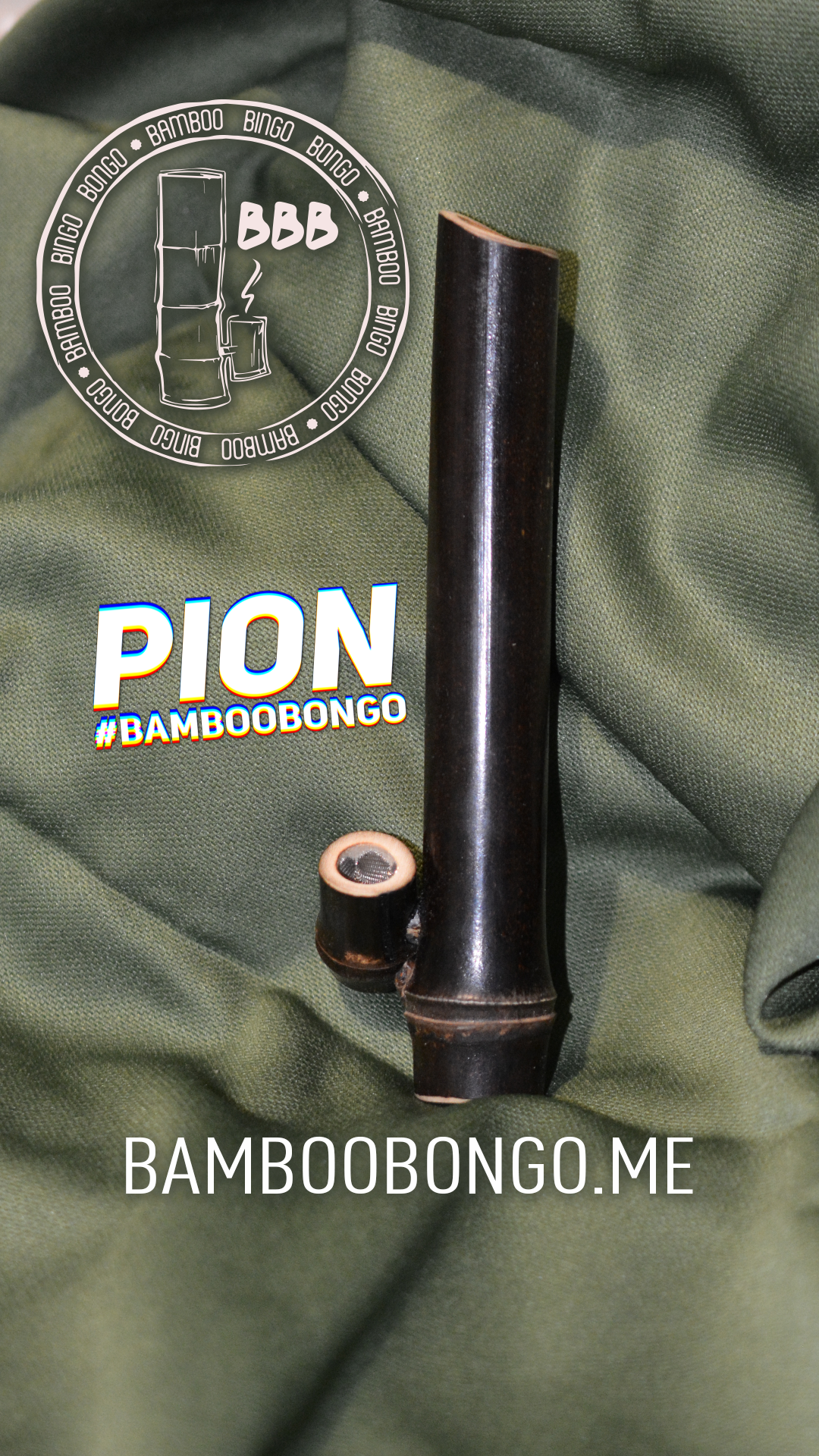 BBB™ PION – Handmade Bamboo Smoking Pipe | Precision. Balance. Style.